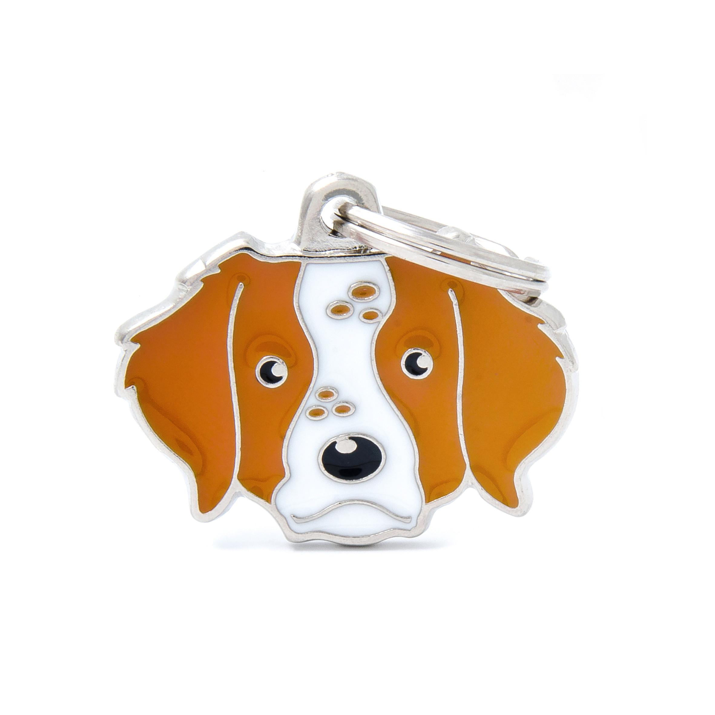 MyFamily Friends Brittany Pet ID Tag, Medium
