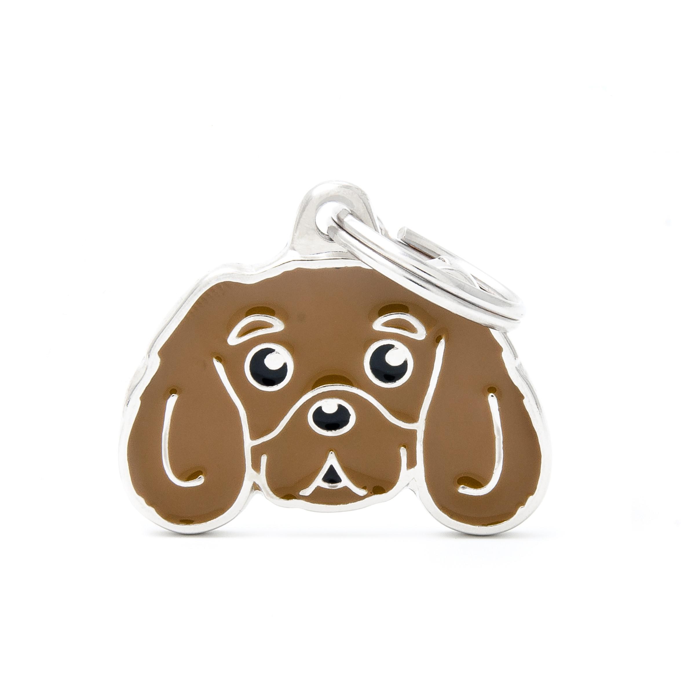 MyFamily Friends Cavalier Pet ID Tag, Ruby, Medium (Size: Medium)