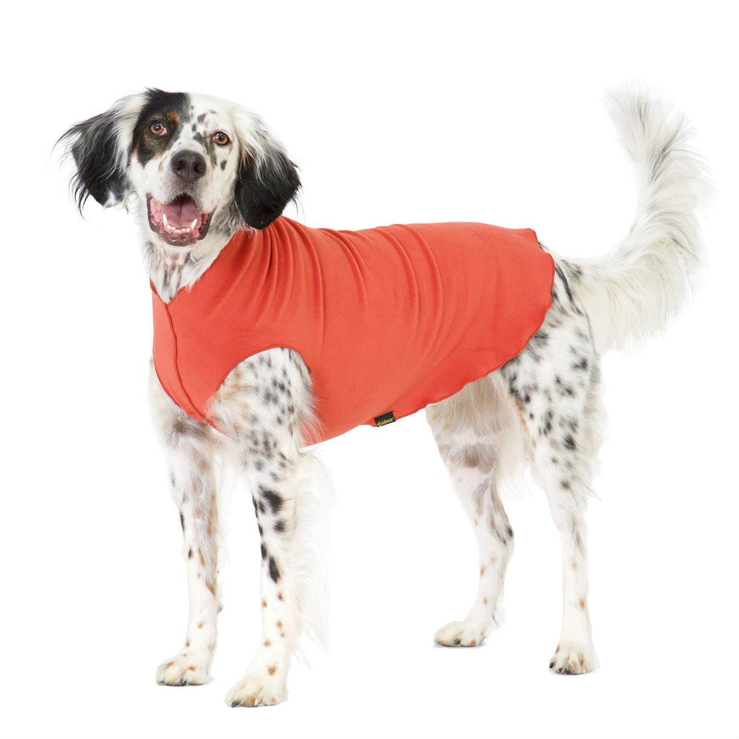 Goldpaw Stretch Fleece Dog Coat, Paprika, 22