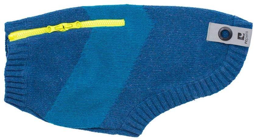 RC Pets Alpine Dog Sweater, Arctic Blue/Teal, Small