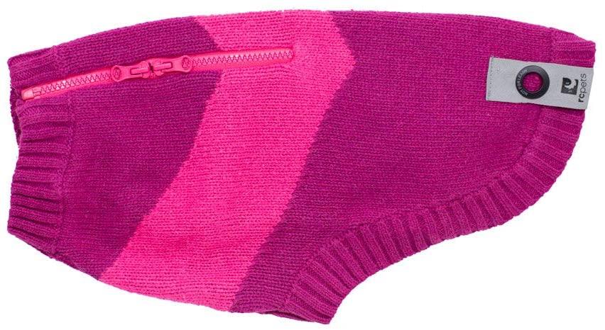 RC Pets Alpine Dog Sweater, Mullberry/Azalea, X-Small