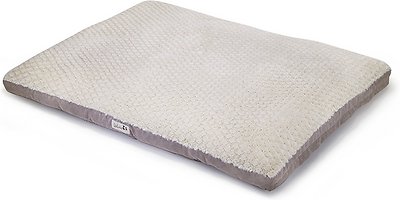 SmartyKat Instincts Thera Max Memory Foam Dog & Cat Bed, Cream & Tan, Large