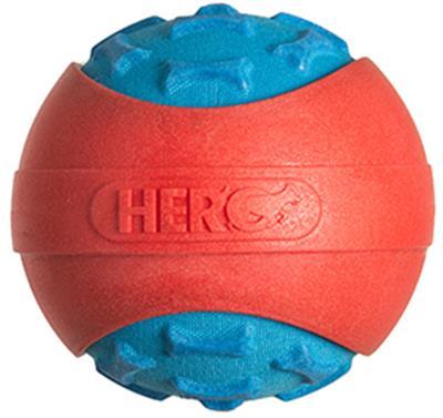 Hero Dog Outer Armor Ball Dog Toy, Blue, Large