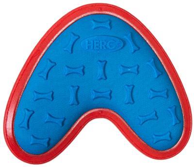Hero Dog Outer Armor Boomerang Dog Toy, Blue, Large