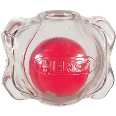 Hero Dog Amazing Squeaker Bone Ball Dog Toy, 4.5-in