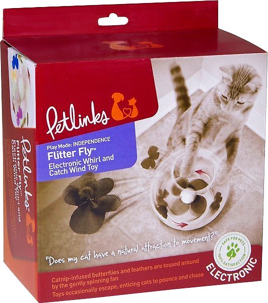 SmartyKat Instincts Flitter Fly Cat Toy
