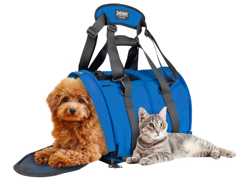 Sturdi Products SturdiBag Pro 2.0 Pet Carrier, Blue Jay, Small
