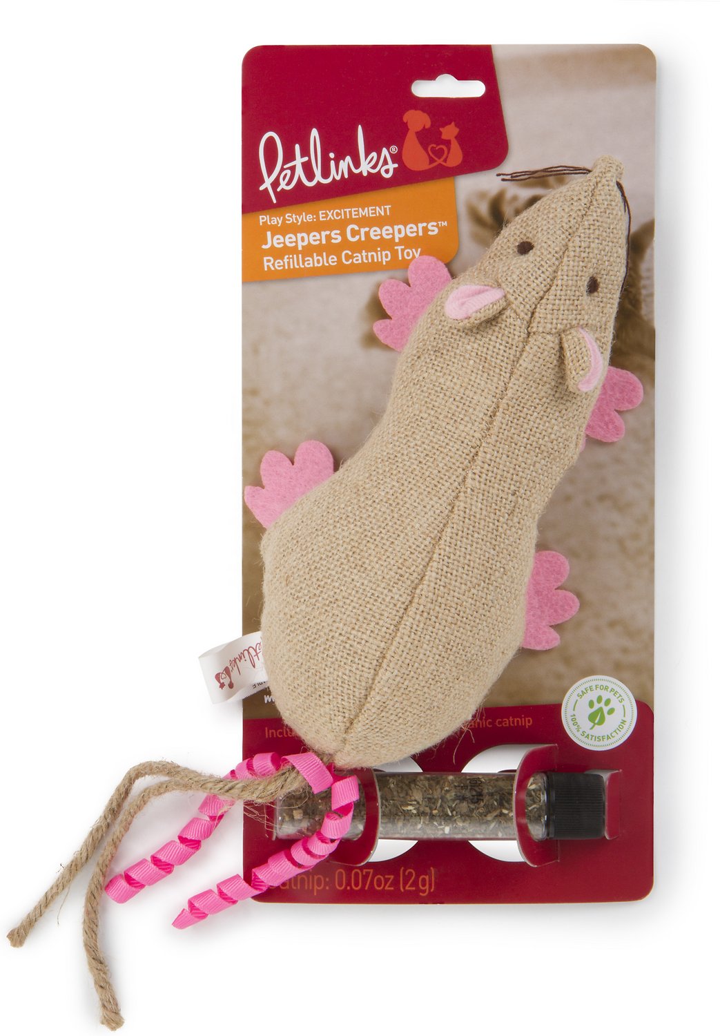 SmartyKat Instincts Jeepers Creepers Catnip Cat Toy