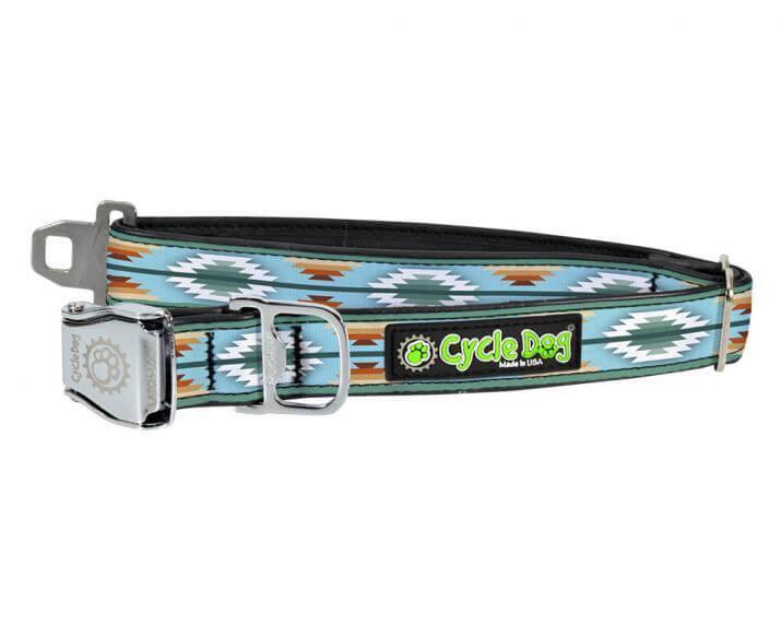 Cycle Dog RegWidth Collar with Metal Buckle for Dogs, Campfire Blanket, Large