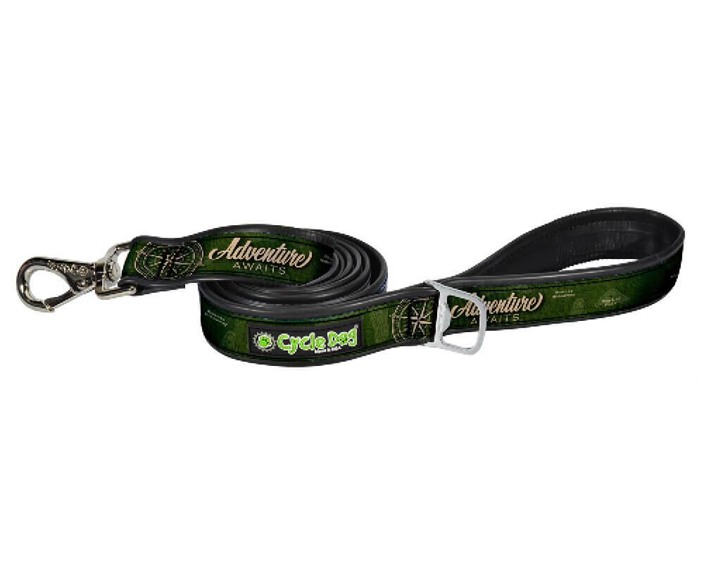 Cycle Dog RegWidth Dog Leash, Adventure Awaits
