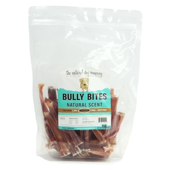 Tuesday's Natural Dog Company Bully Bites Natural Scent Dog Treats, 16-oz