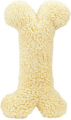 Petlou Fleece Bone Plush Dog Toy, 22-in