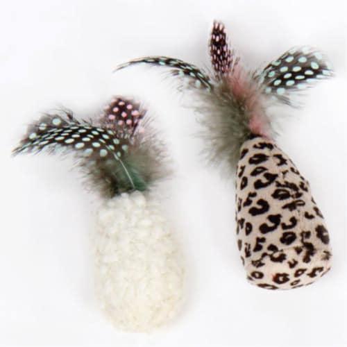 Pet Park Blvd Feather Tail Cat Toy, 2-pk