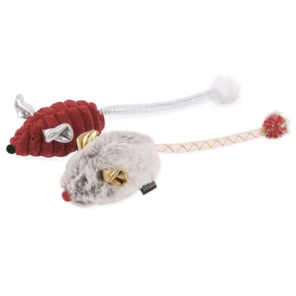 P.L.A.Y. Feline Frenzy Twice as Mice Cat Toy, 2-pk