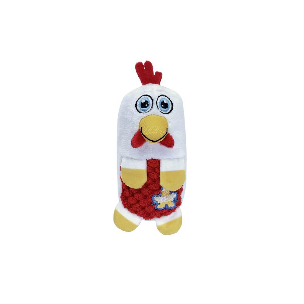 KONG Huggz Farmz Chicken Dog Toy
