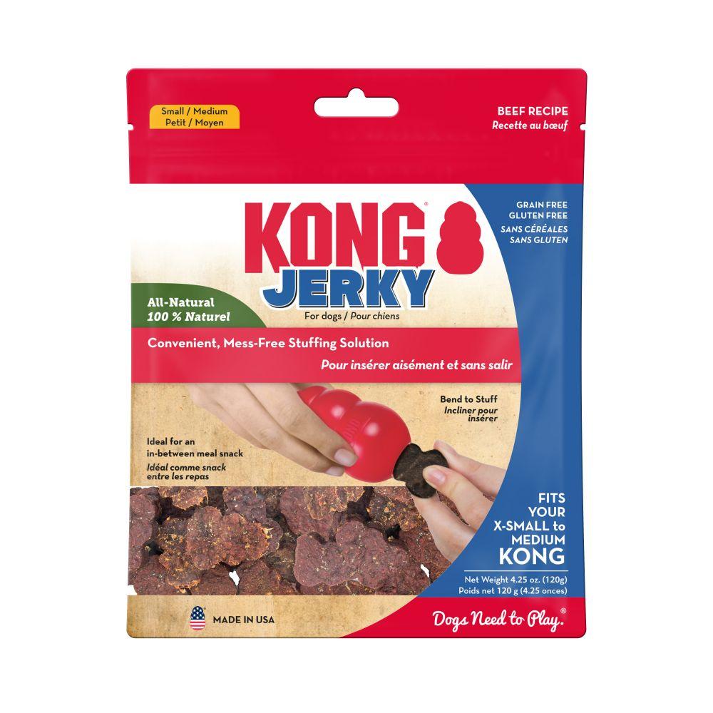 KONG Jerky Beef Dog Treats, Small/Medium