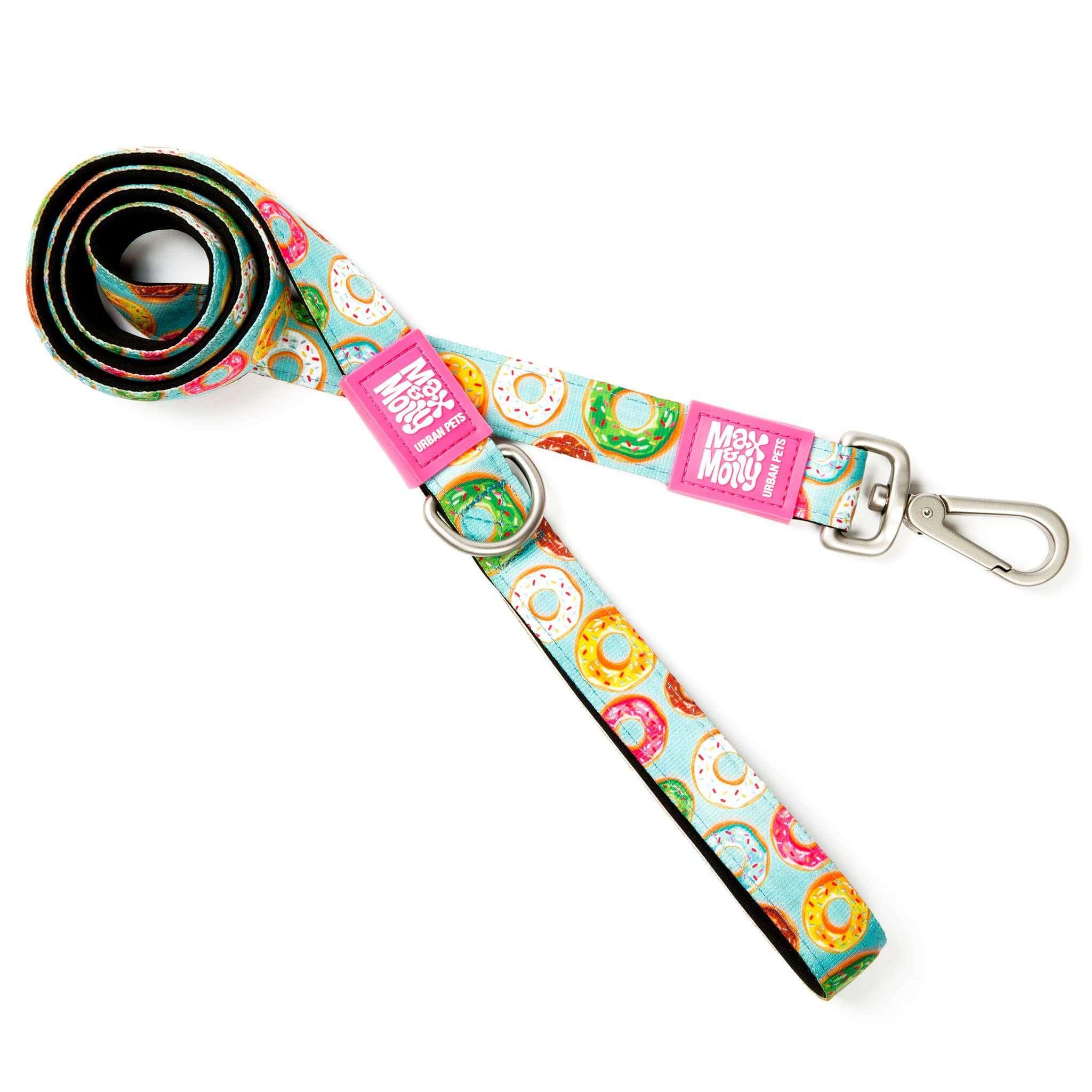 Max & Molly Short Dog Leash, Donuts
