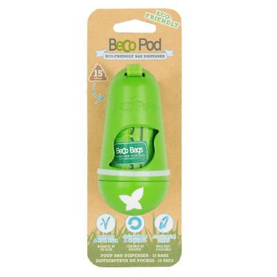 Beco Pod Dog Poop Bag Dispenser, Green
