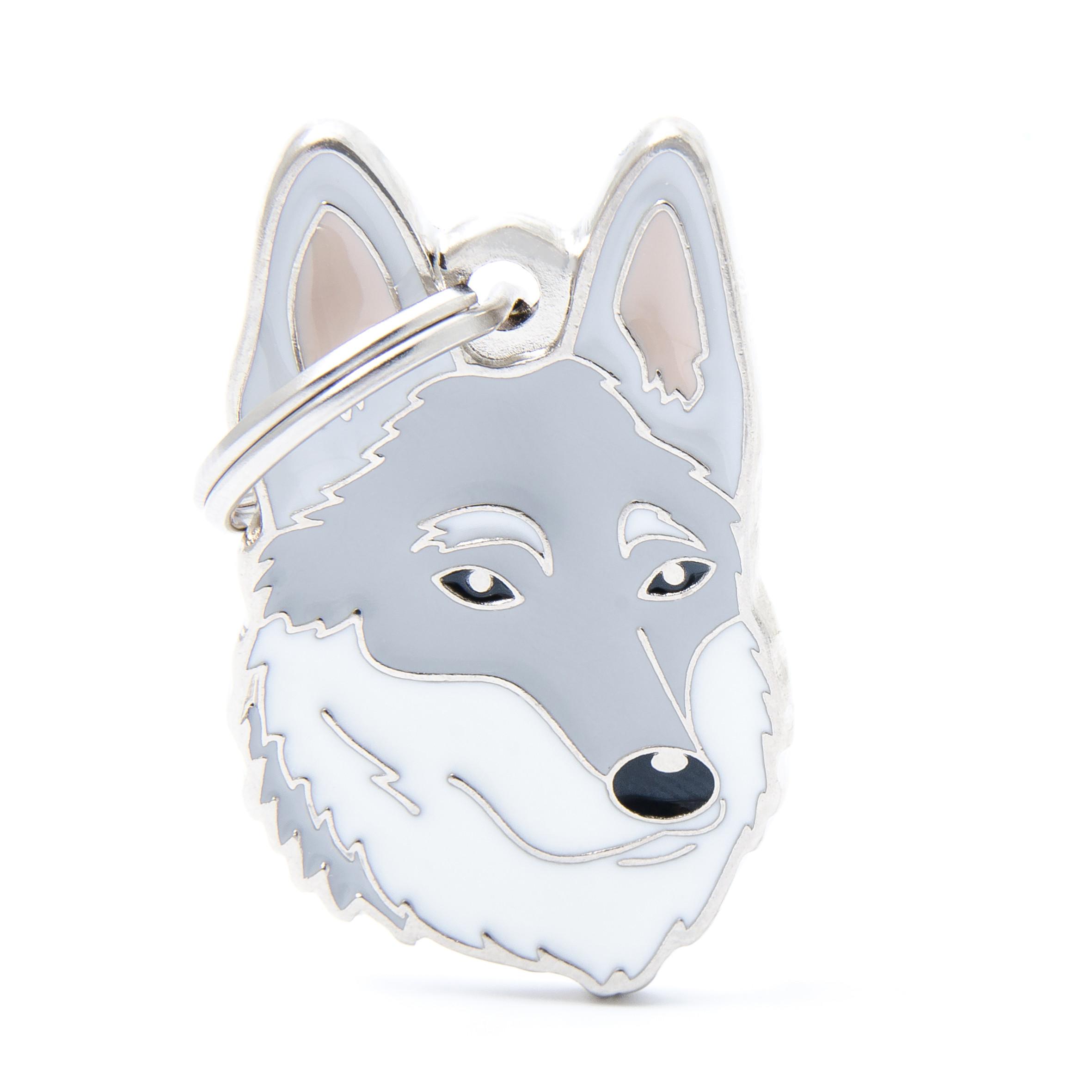 MyFamily Friends Czechoslovakian Wolfdog Pet ID Tag, Medium