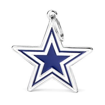 MyFamily NFL Dallas Cowboys Pet ID Tag, Medium (Size: Medium)