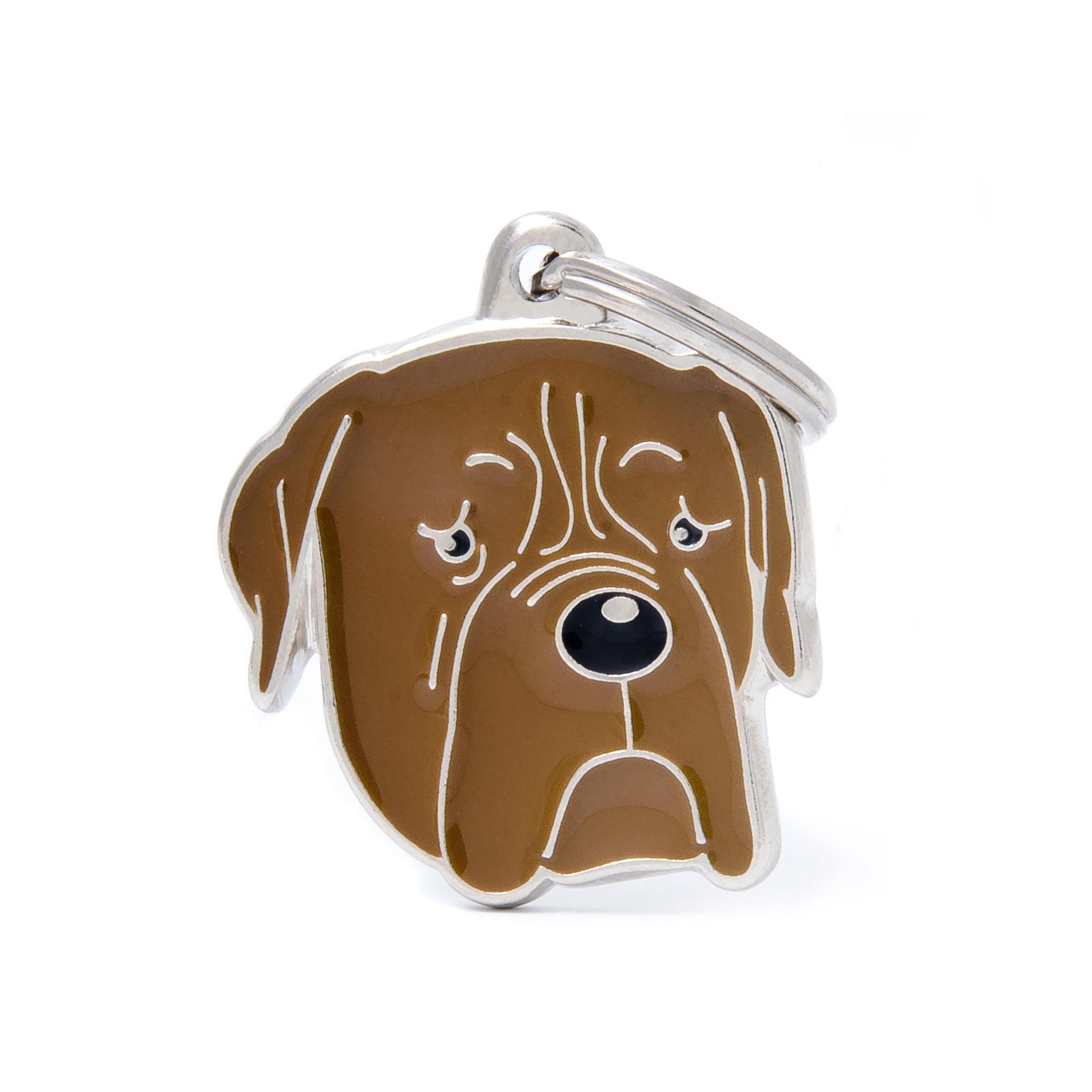 MyFamily Friends Dogue De Bordeaux Pet ID Tag, Medium