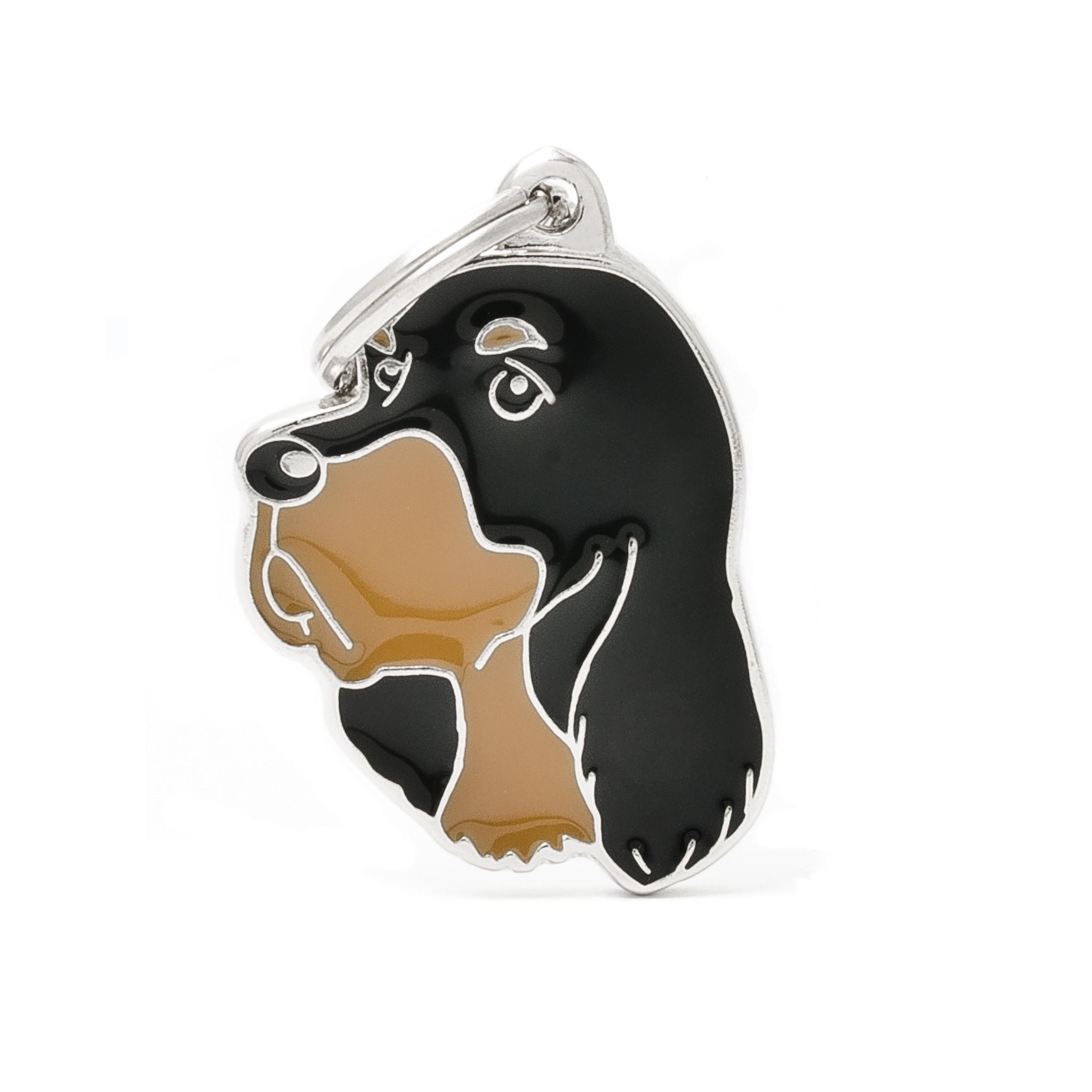 MyFamily Friends Gordon Setter Pet ID Tag, Medium