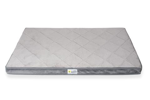 BeOneBreed Diamond Pet Bed, Gray, Large