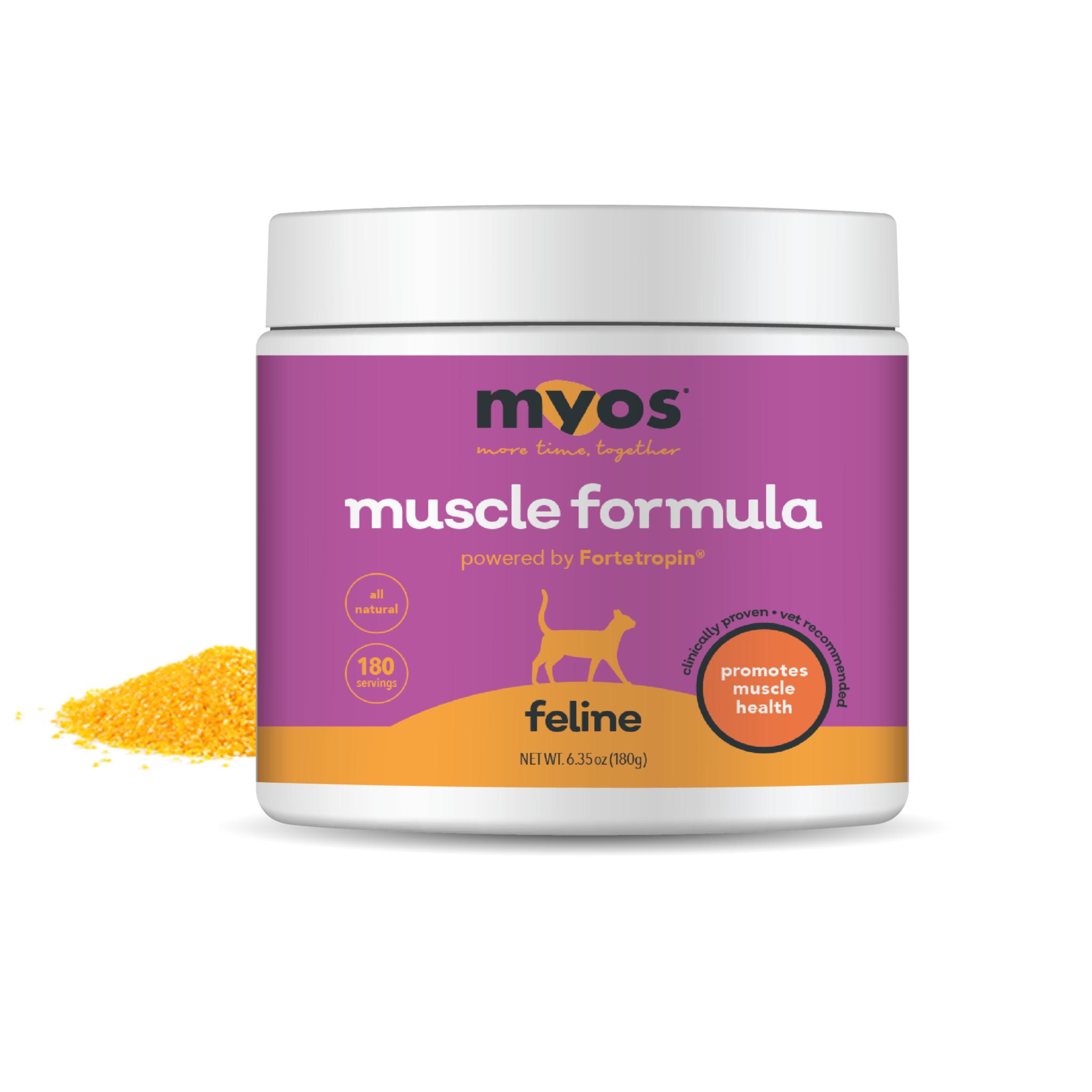 MYOS Feline Muscle Formula Cat Supplement, 6.35-oz