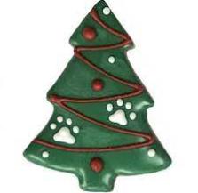 Pawsitively Gourmet Christmas Tree Cookie Dog Treats