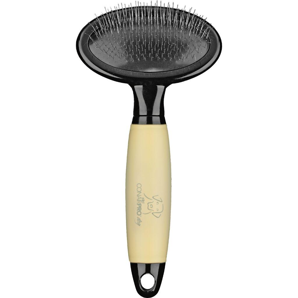 ConairPRO Gel Handle Slicker Pet Brush, Medium
