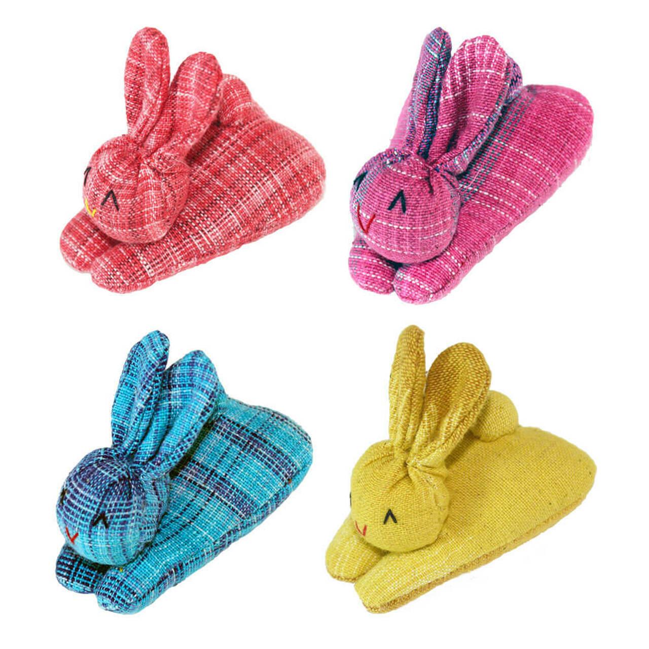 Goli Design Nip-Naps Bunny Catnip Cat Toy, Red
