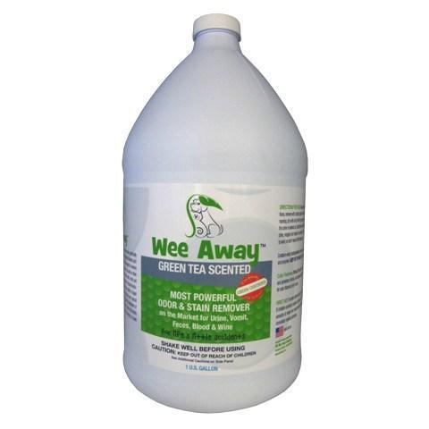 Wee Away Green Tea Scented Pet Stain & Odor Remover, 1-gal