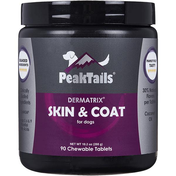 Kala Health PeakTails Skin & Coat Dog Supplement