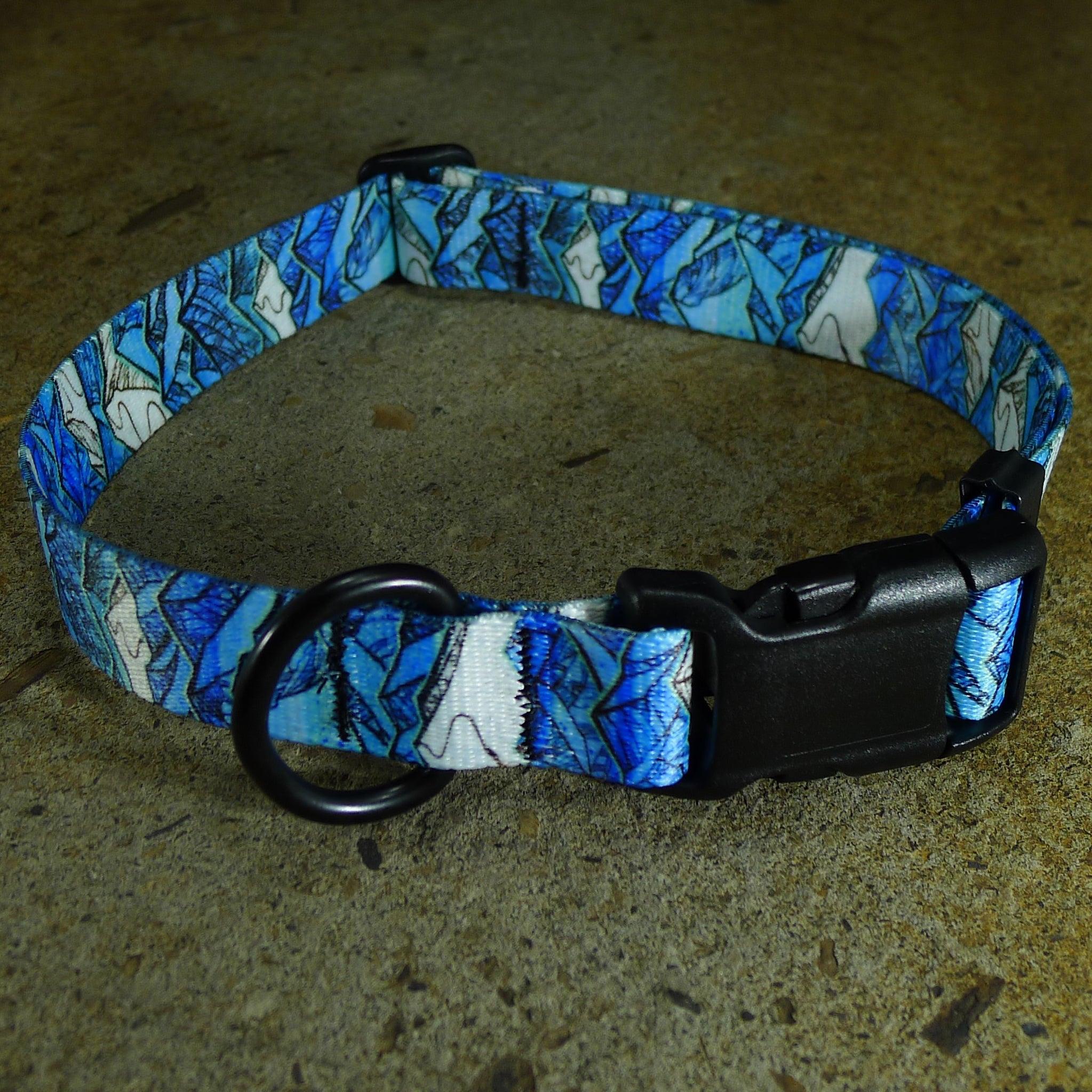 MTN Straps Dog Collar, Salida Magic, Medium (12-18-in)