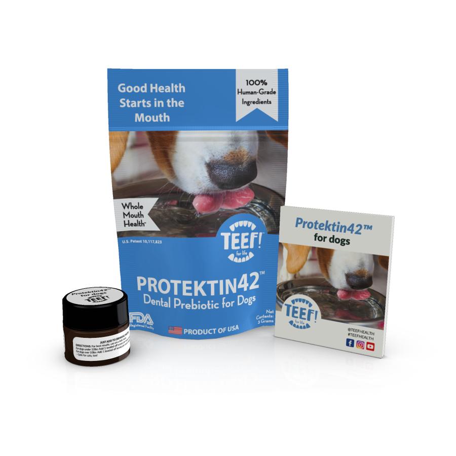 TEEF! For Life Drinkable Dental Health Additive for Dogs, 6-month supply
