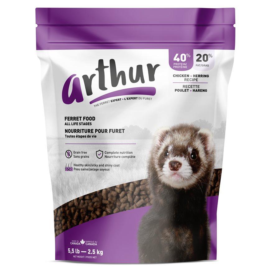 Arthur Furet Nourriture Poulet Et Hareng Toutes Étapes De Vie, 2.5-kg