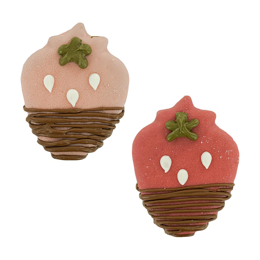 Bosco & Roxy's Chocolate Dipped Strawberries Dog Treats