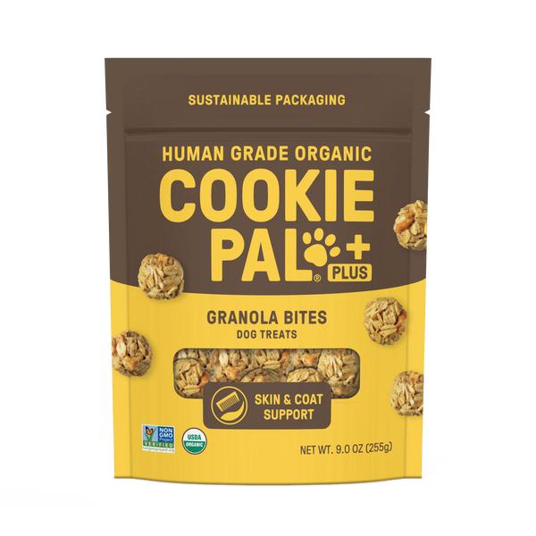 Cookie Pal Plus Skin & Coat Support Granola Bites Dog Treats