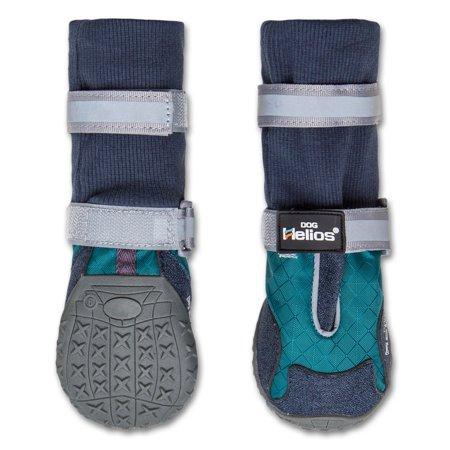Pet Life Helios Traverse Premium Grip High-Ankle Outdoor Dog Boots, Blue