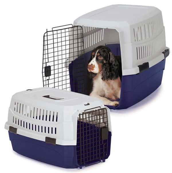Guardian Gear Contain-Me Pet Crate, Blue