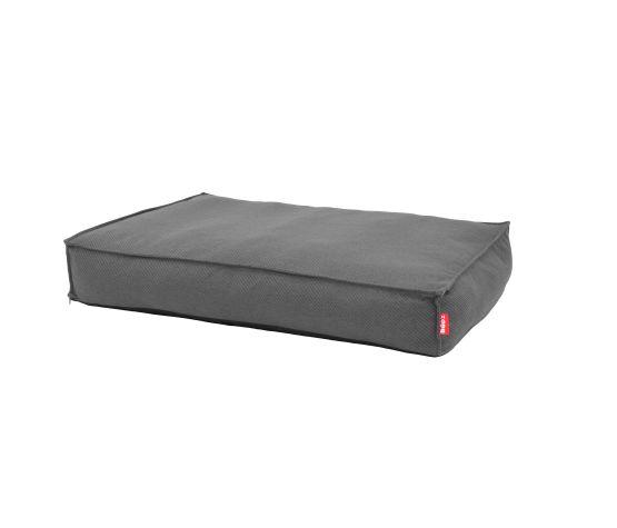 Bud'z Anemone Cushion Style Pet Bed, Charcoal, 100 x 70 x 16-cm