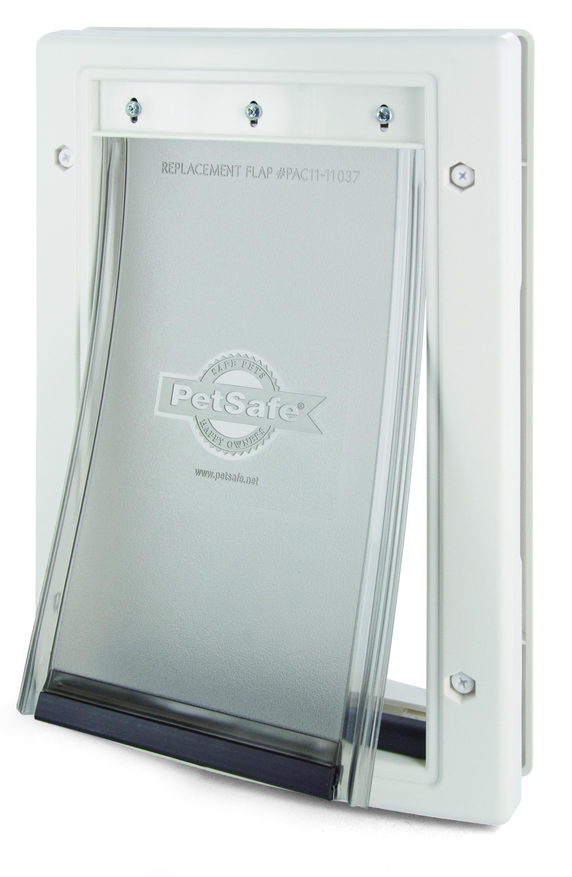 Petsafe Chatière Porte De Plastique, Blanche, Petit