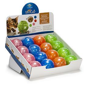 PetSafe Slimcat Countertop Display Interactive Cat Toy, 16-count