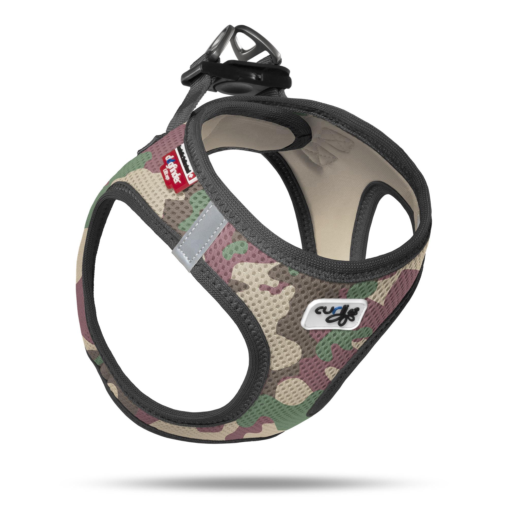 Curli Air-Mesh Vest Dog Harness, Camo