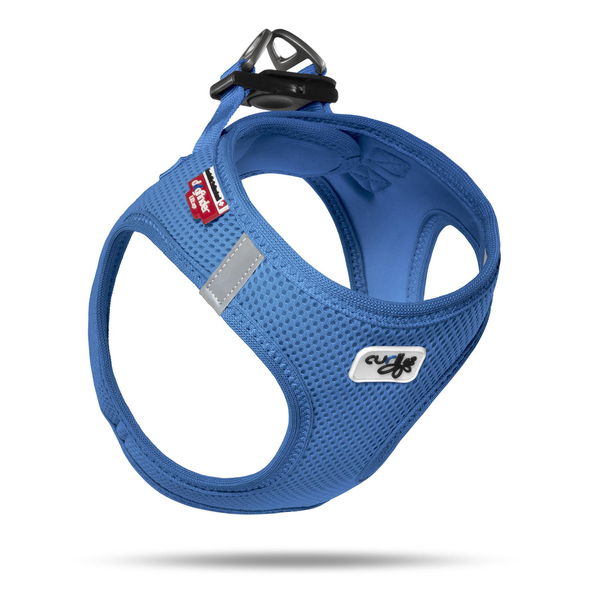 Curli Air-Mesh Vest Dog Harness, Blue