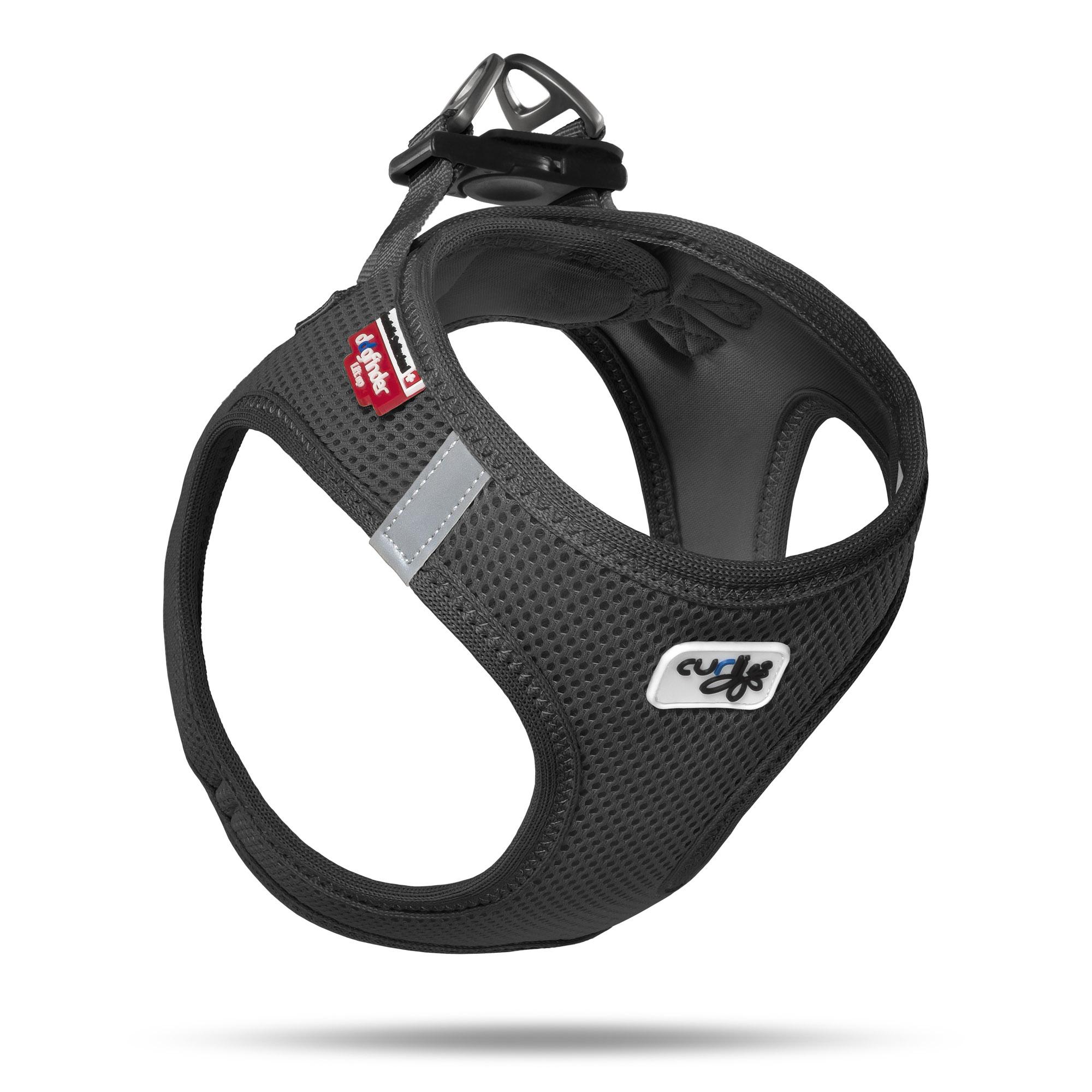 Curli Air-Mesh Vest Dog Harness, Black