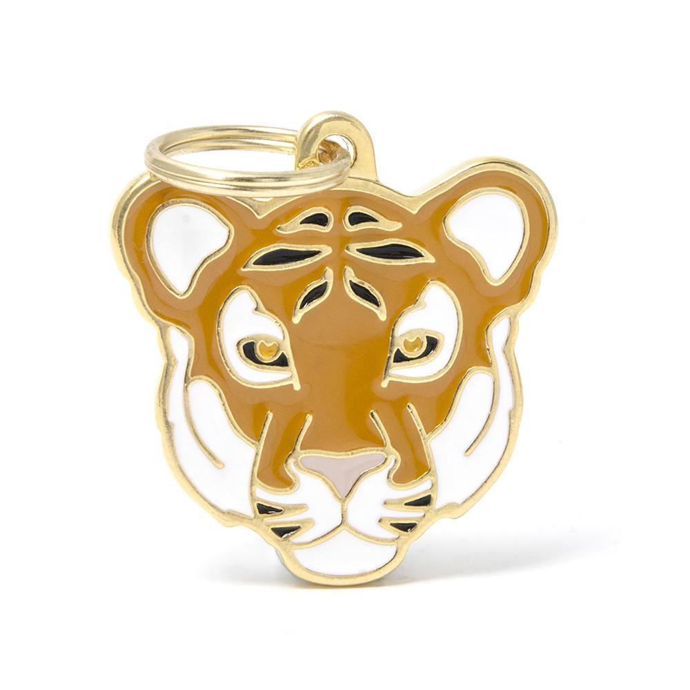 MyFamily Wild Tiger Pet ID Tag, Medium (Size: Medium)