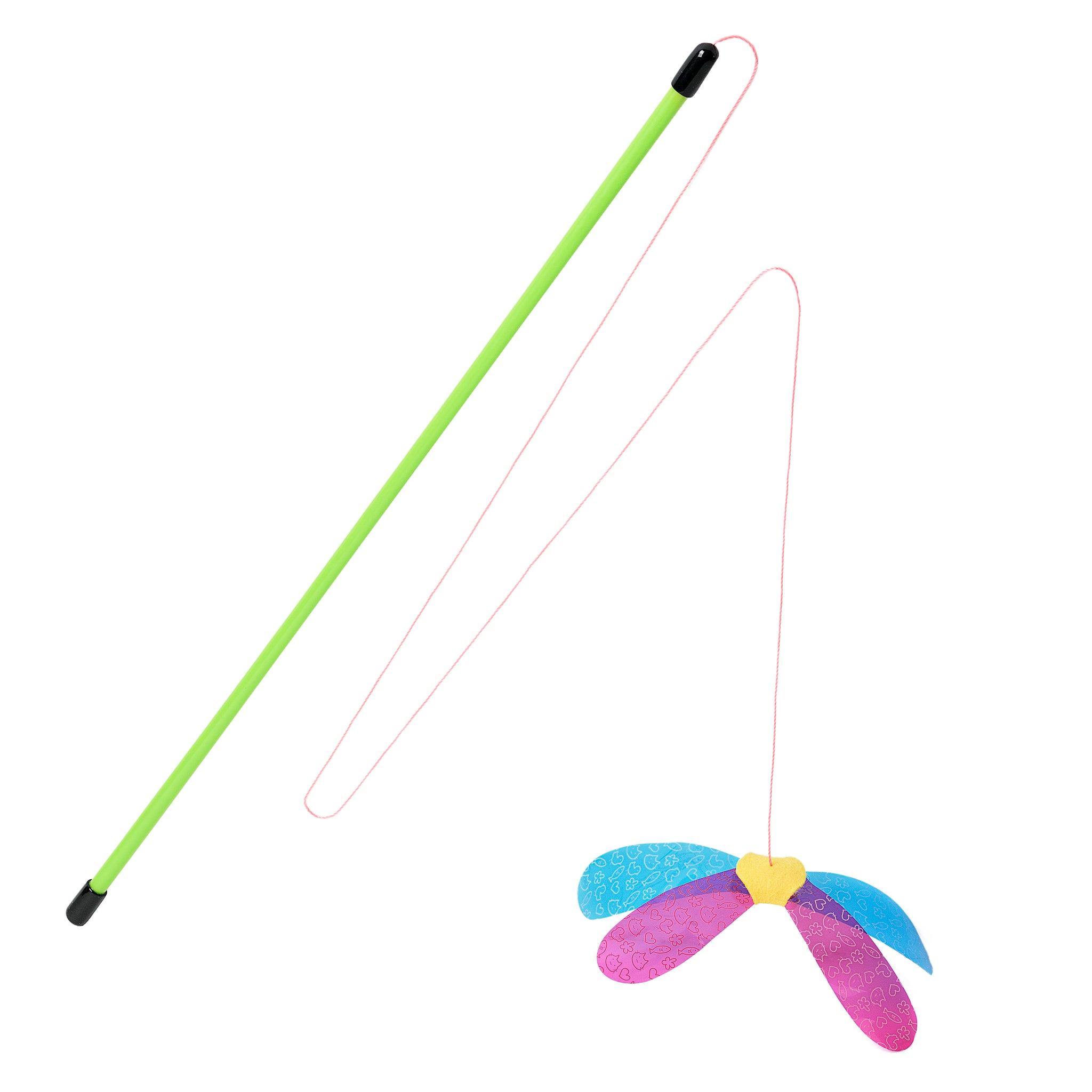 RompiCatz Rustlin Winged Bug Teaser Cat Toy