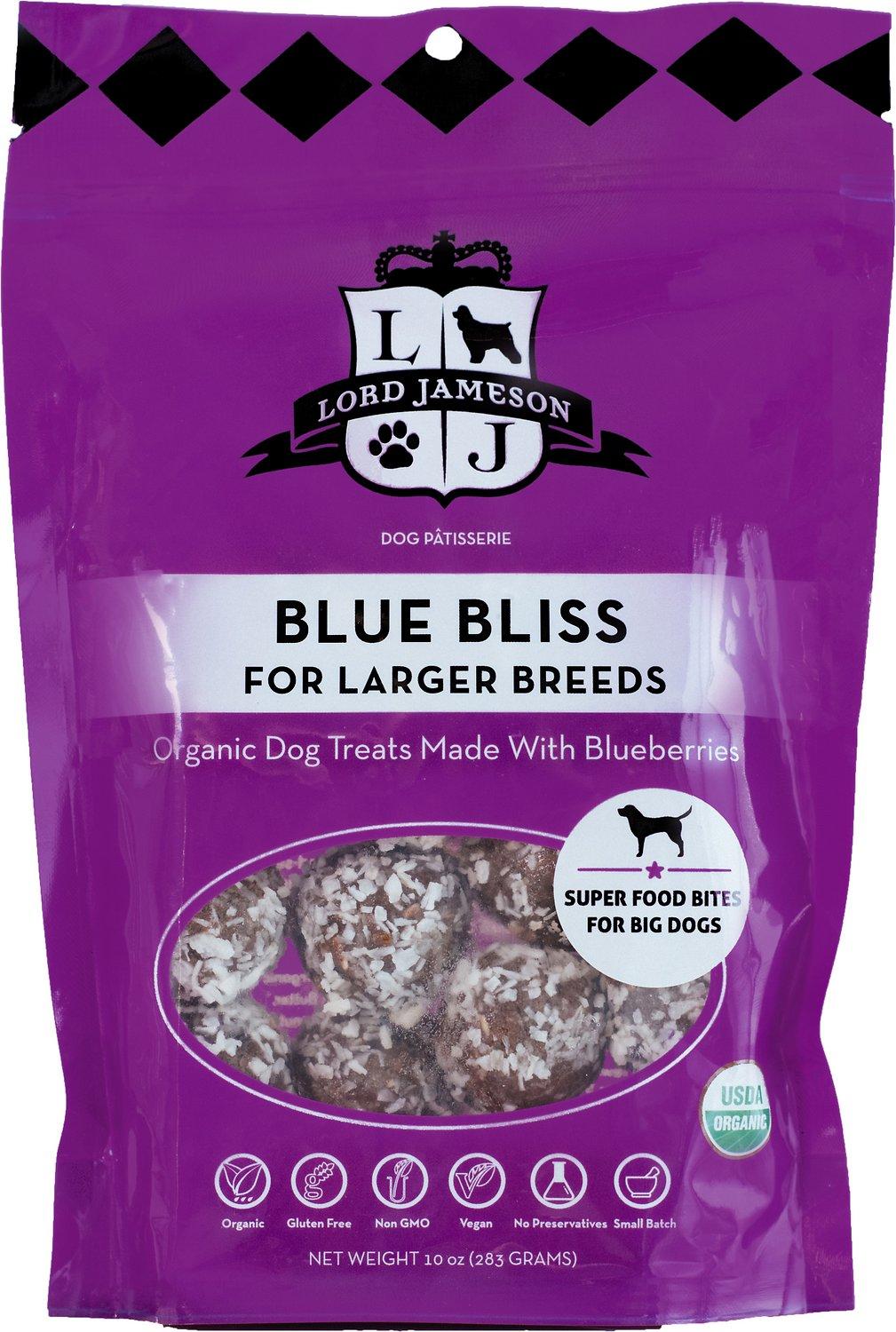 Lord Jameson Blue Bliss Large Breed Dog Treats, 10-oz