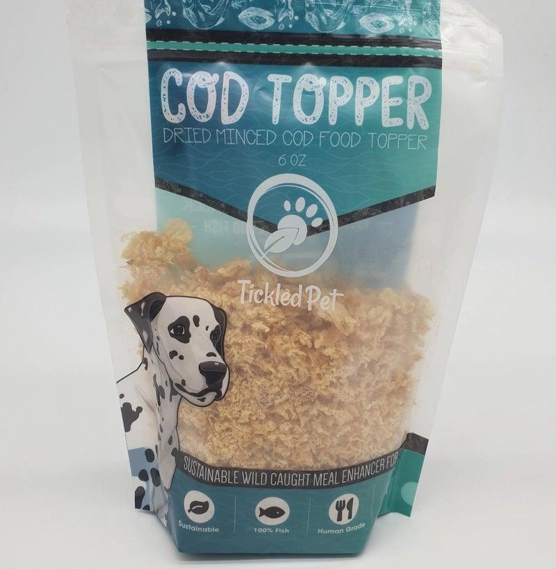TickledPet Cod Dog Food Topper, 6-oz